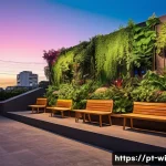 Home 21 폐공간 활용을 위한 디자인 사례 - A cozy and vibrant small urban corner in a Brazilian city, transformed into a welcoming community sp...
