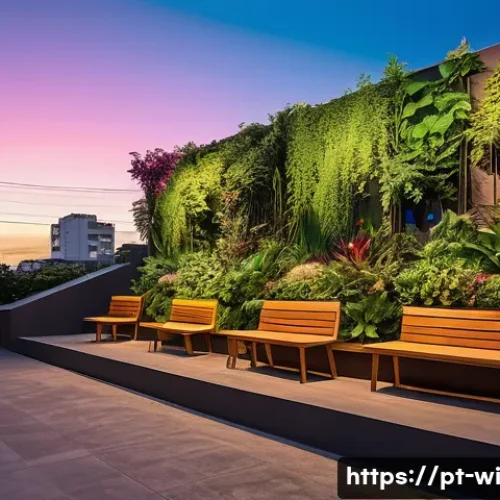 Home 33 폐공간 활용을 위한 디자인 사례 - A cozy and vibrant small urban corner in a Brazilian city, transformed into a welcoming community sp...